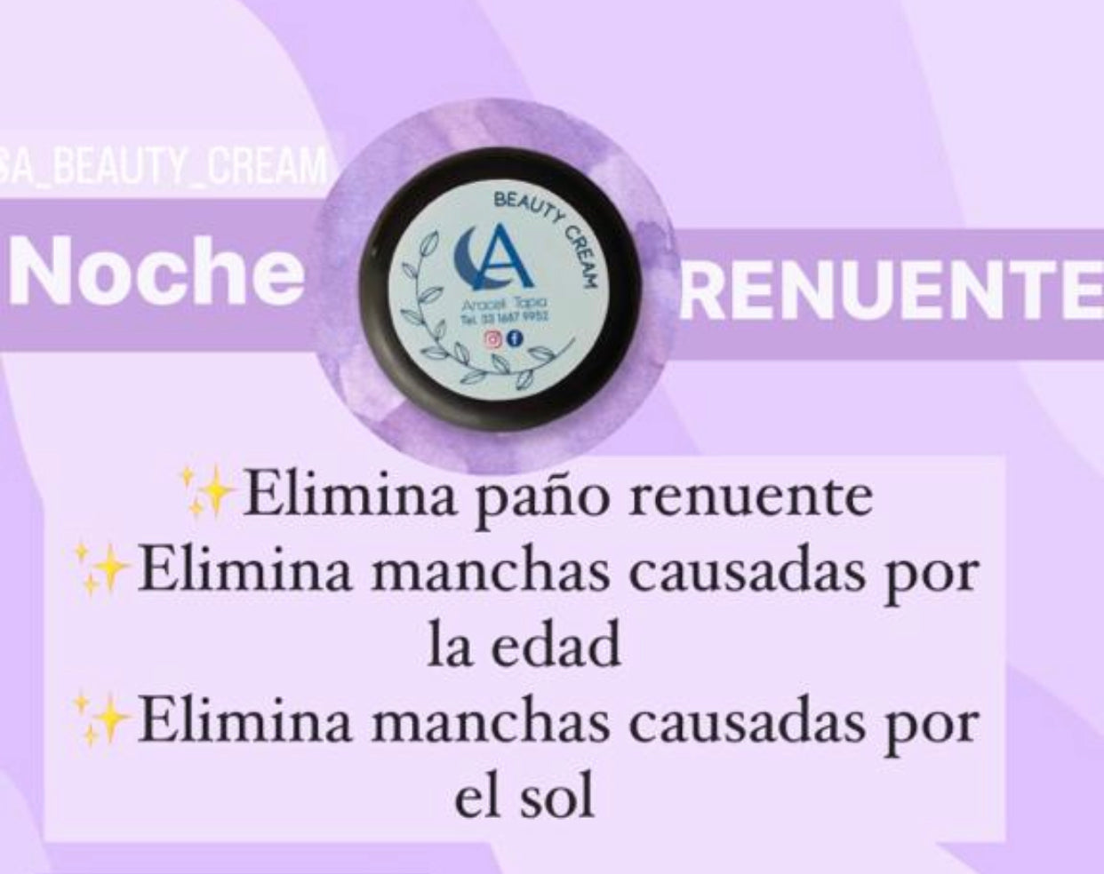 Crema NOCHE RENUENTE
